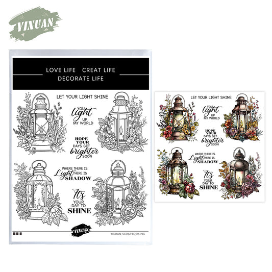 Portable Lamp Stamp Set YX1546