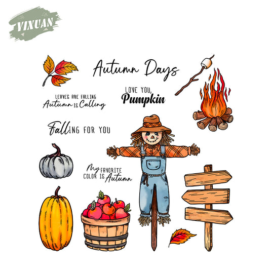 Fruits and Vegetables Cutting Dies And Stamp Set YX1445-S+D