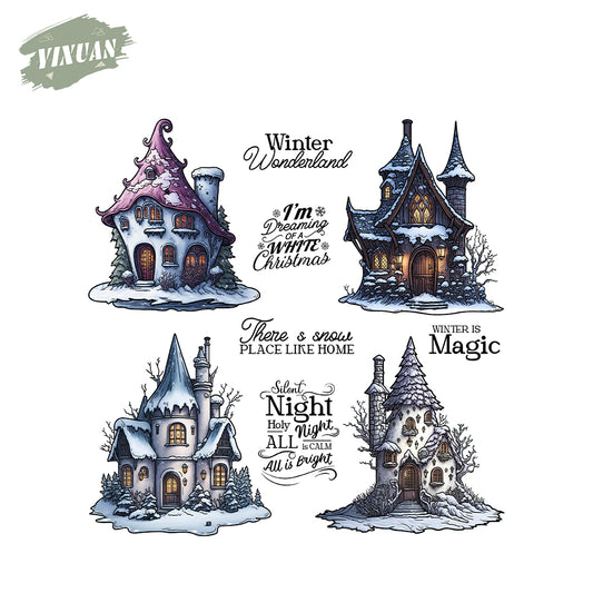 Strange Snow House Stamp Set YX1562