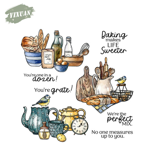 Kitchen Decorations Stamp Set YX1540