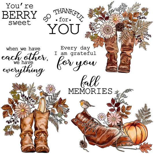 YX2028 S+D Clear Stamps and Metal Cutting Dies Set for DIY Greeting Cards Scrapbooking Crafts Party Decorations Invitations Card Making