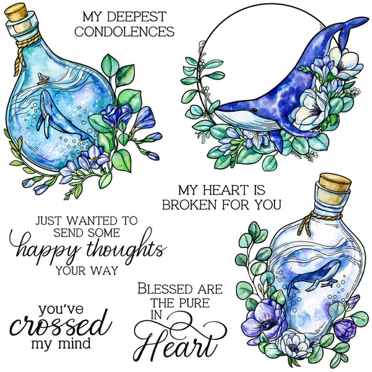 YX1994 S+D Clear Stamps and Metal Cutting Dies Set for DIY Greeting Cards Scrapbooking Crafts Party Decorations Invitations Card Making