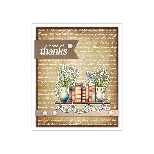 YX2035 S+D Clear Stamps and Metal Cutting Dies Set for DIY Greeting Cards Scrapbooking Crafts Party Decorations Invitations Card Making