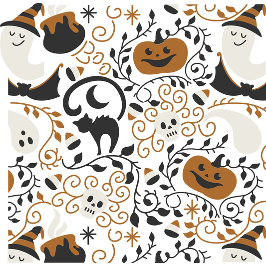 3PCs Halloween Ghost Pumpkin Background Stencils For Decor Scrapbooking Card Making YX1353