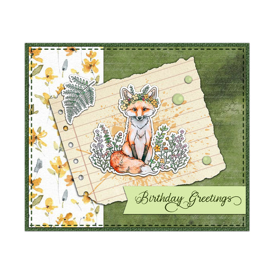 YX2025 S Clear Stamps and Metal Cutting Dies Set for DIY Greeting Cards Scrapbooking Crafts Party Decorations Invitations Card Making