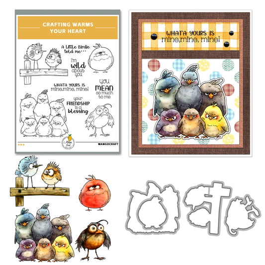 2 set--Clear Stamps Dies for Card Making Scrapbooking Kids DIY Ablbum Notebook Craft