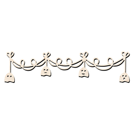 Happy Halloween Ghost Spider Witch Mini Border Cutting Dies Set YX1400-YX1402