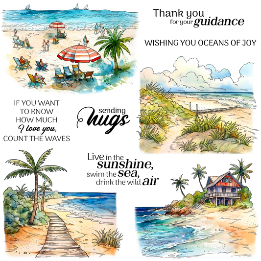 YX2031 S Clear Stamps and Metal Cutting Dies Set for DIY Greeting Cards Scrapbooking Crafts Party Decorations Invitations Card Making