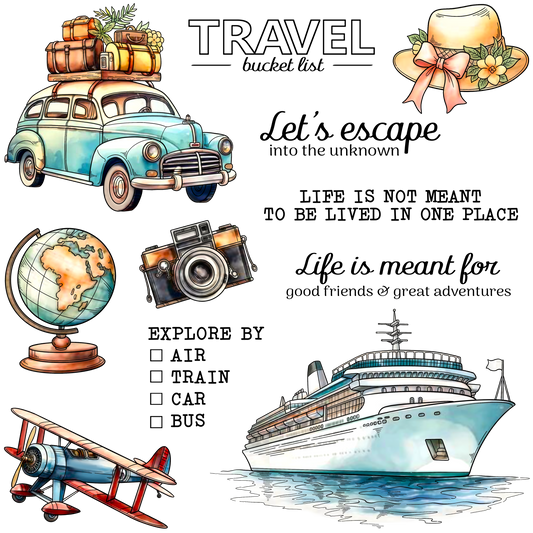 YX2023 S Clear Stamps and Metal Cutting Dies Set for DIY Greeting Cards Scrapbooking Crafts Party Decorations Invitations Card Making