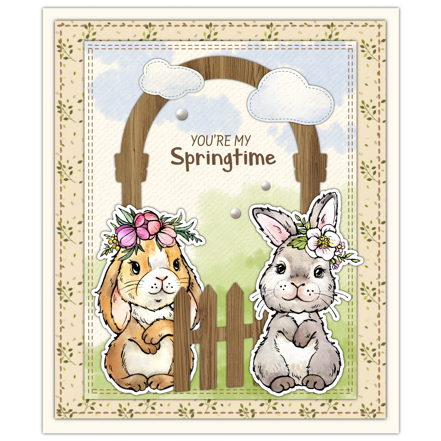 Easter Festival Craft Deco Transparent Rubber Seal Stamps for Photo Card Album Crafting Supplies 3 Sheet clear Stamp + 3 Set Metal Cutting Dies YX2612+YX2613+YX2619 (S+D)