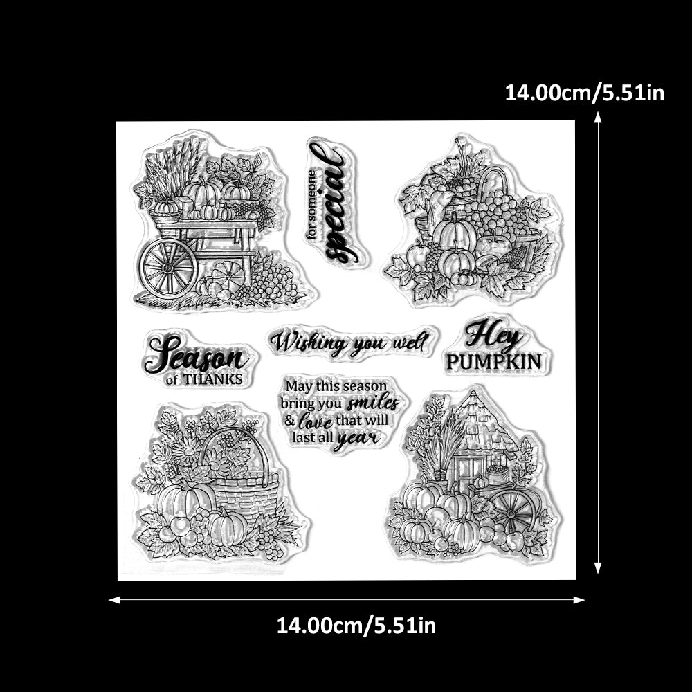 YX2054 S+D Clear Stamps and Metal Cutting Dies Set for DIY Greeting Cards Scrapbooking Crafts Party Decorations Invitations Card Making