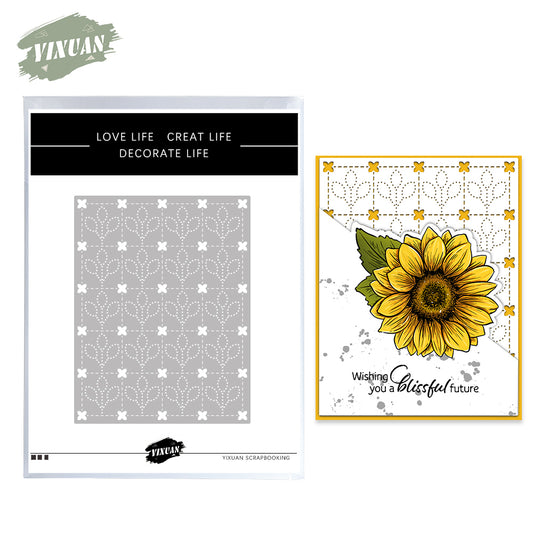 Plants Leaves Universal Background Cutting Dies Set YX602