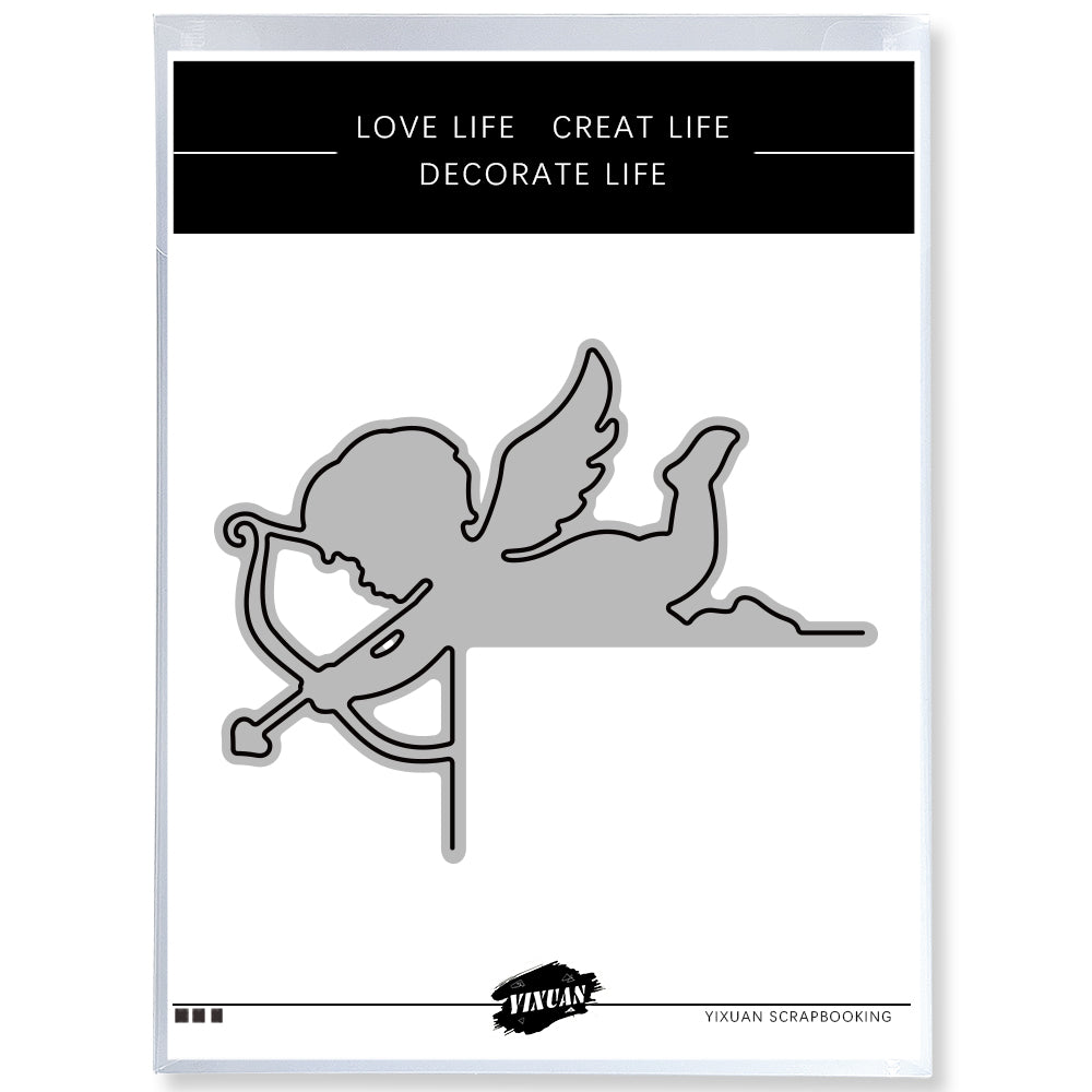 Valentine's Day Series Love Hearts Cupid Metal Cutting Dies Set YX916,YX917,YX918,YX919