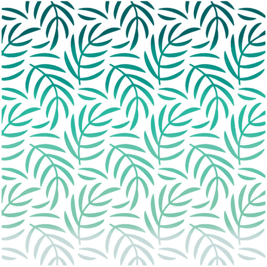 1pcs Spring Series Gradient Leaves Plastic Stencils For Decor Scrapbooking Cards Background 20220817-16