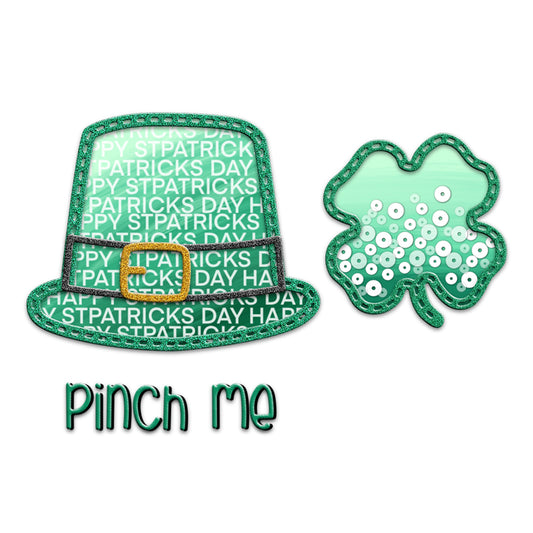 Gentleman Hat And Clover Shaker Cutting Dies Set YX1061