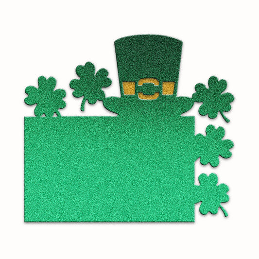 Gentleman Hat And Clover Metal Cutting Dies Set YX1055