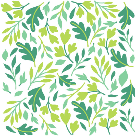 3pcs Spring Series leaves Plastic Stencils For Decor Scrapbooking Cards Background 20220817-5