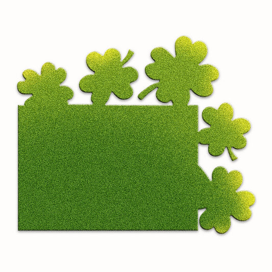 Spring Series Lucky Clover Metal Cutting Dies Set YX1056