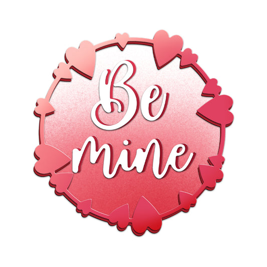 Valentine's Day Gifts Decor Love Hearts Be Mine Metal Cutting Dies Set YX1036