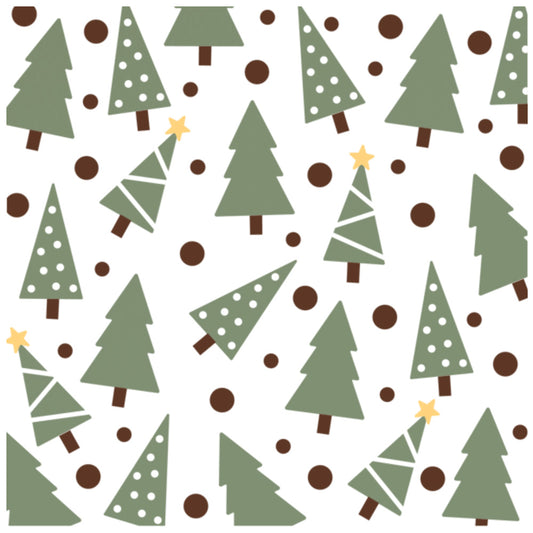 3PCs Background Chritsmas Tree Stencil For Decor YX807