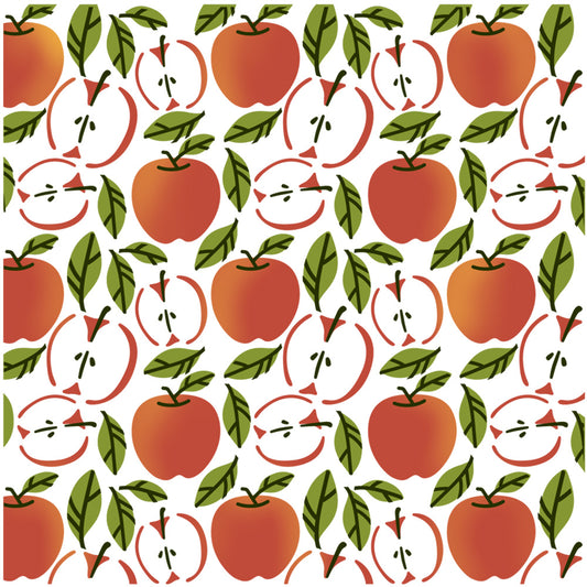 3PCs Background Spring Series Apples Stencils For Decor 20220817-3