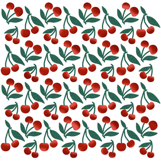 2PCs Spring Series Sweet Cherry Fruit Plastic Stencils For Decor Scrapbooking Cards Background 20220817-36