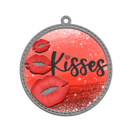 Valentine's Day Gifts Decor Love Kisses And Lips Metal Cutting Dies Set YX1038