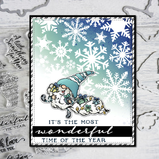 2023 Christmas Gnome In Sweater Cutting Dies And Stamp Set YX659-S+D