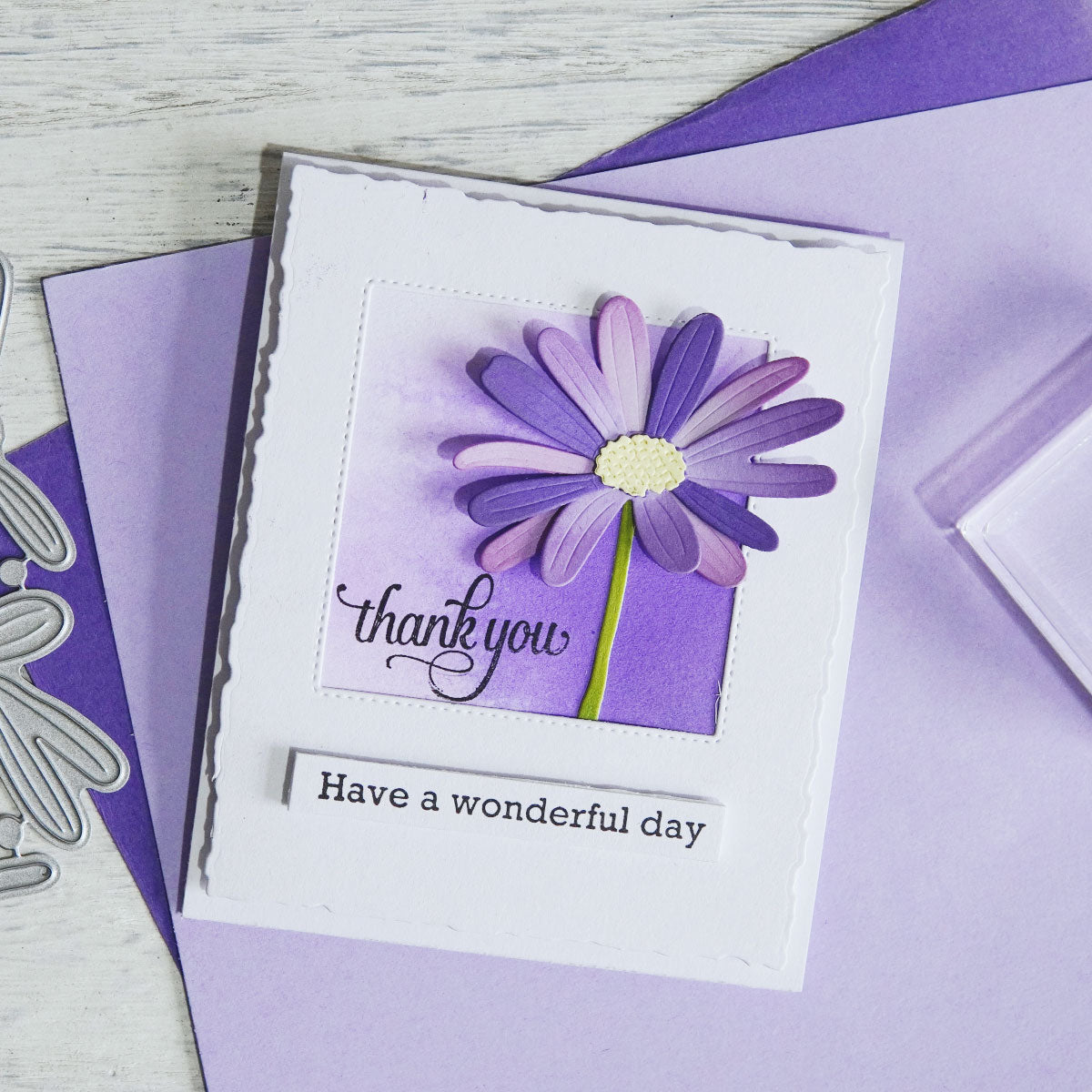 Beautiful Blooming Daisy Flowers Cutting Dies Set YX871