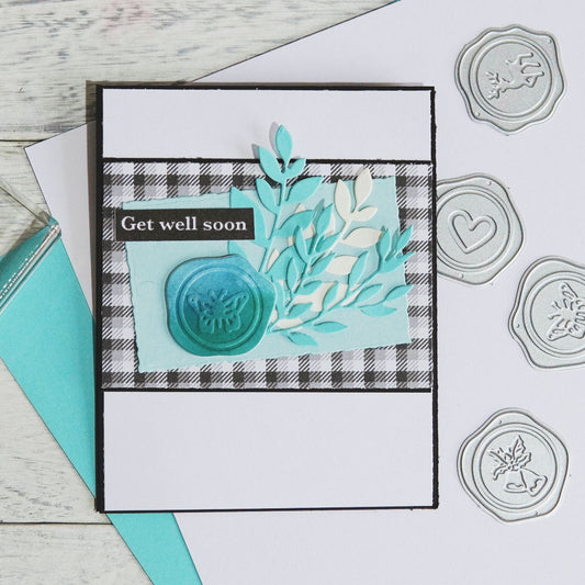 Vintage Hot Foil Stamp Imitation Cutting Dies Set YX873