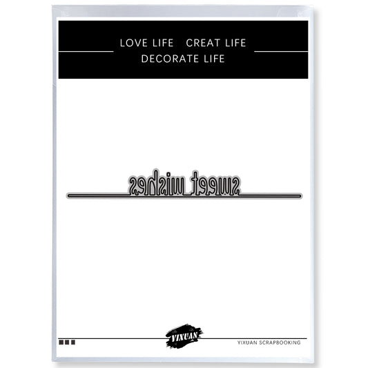 Sweet Wishes Cutting Dies Set YX523