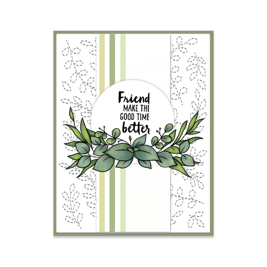 Branches And Leaves Universal Background Cutting Dies Set YX599