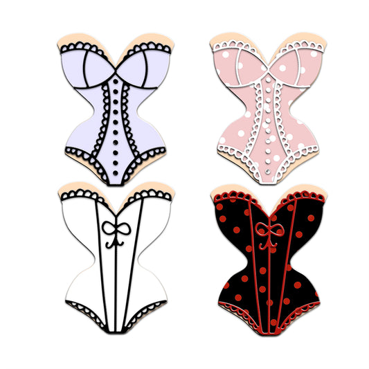 Women Slim Swimming Suit Cutting Dies Set YX626