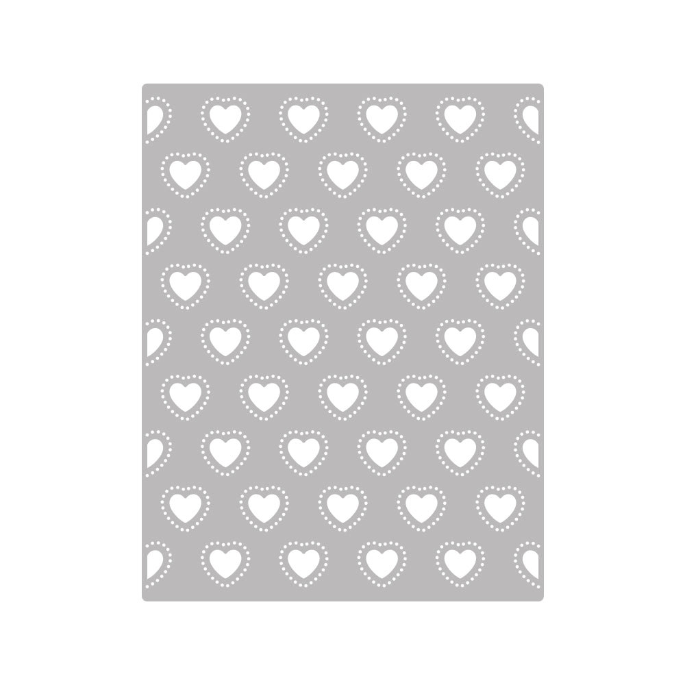 Love Heart Universal Background Cutting Dies Set YX598