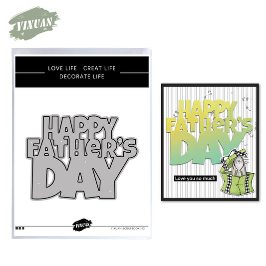 Happy Father's Day Cutting Dies Set YX512