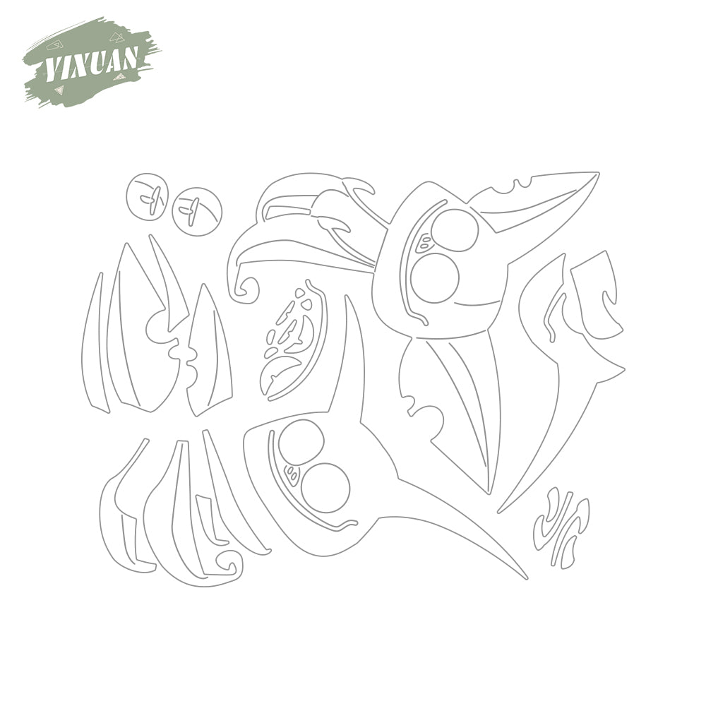 Cute Cartoon Halloween Bat Cutting Dies Set YX794