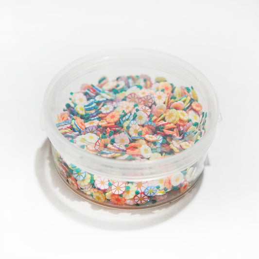 Plastic Colorful Daisy Beads For Cards Decor With Box DIY Scrapbooking Supplies YX888