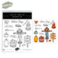 Fruits and Vegetables Cutting Dies And Stamp Set YX1445-S+D