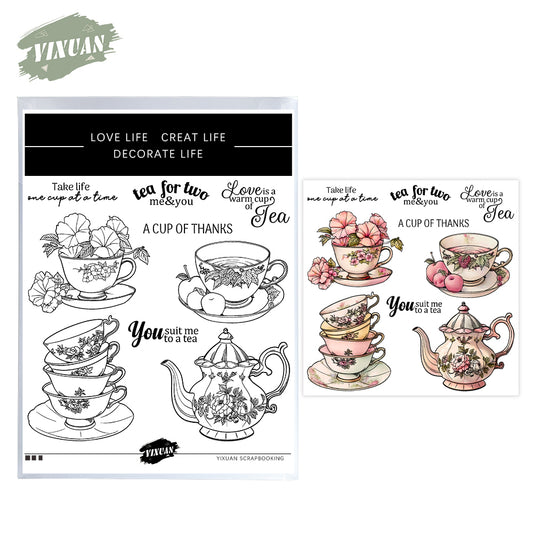 Cup Set Stamp Set YX1542