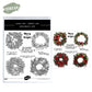 Wreath Cutting Dies And Stamp Set YX1509-S+D
