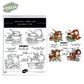 Pots and Pans Cutting Dies And Stamp Set YX1523