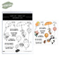 Fantasy Flying Cute Animals And Balloons Cutting Dies And Stamp Set YX1302-S+D