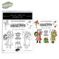 Realistic Santa Claus Cutting Dies And Stamp Set YX1480-S+D