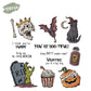 Halloween materials Cutting Dies And Stamp Set YX1428-S+D