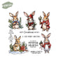 Christmas Rabbit  Stamp Set YX1537