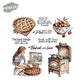 Making Cake Pies Cutting Dies And Stamp Set YX1495-S+D