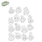 Cupware Doll Cutting Dies And Stamp Set YX1427-S+D