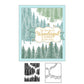 Forest Cutting Dies And Stamp Set YX1493-S+D