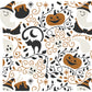 3PCs Halloween Ghost Pumpkin Background Stencils For Decor Scrapbooking Card Making YX1353