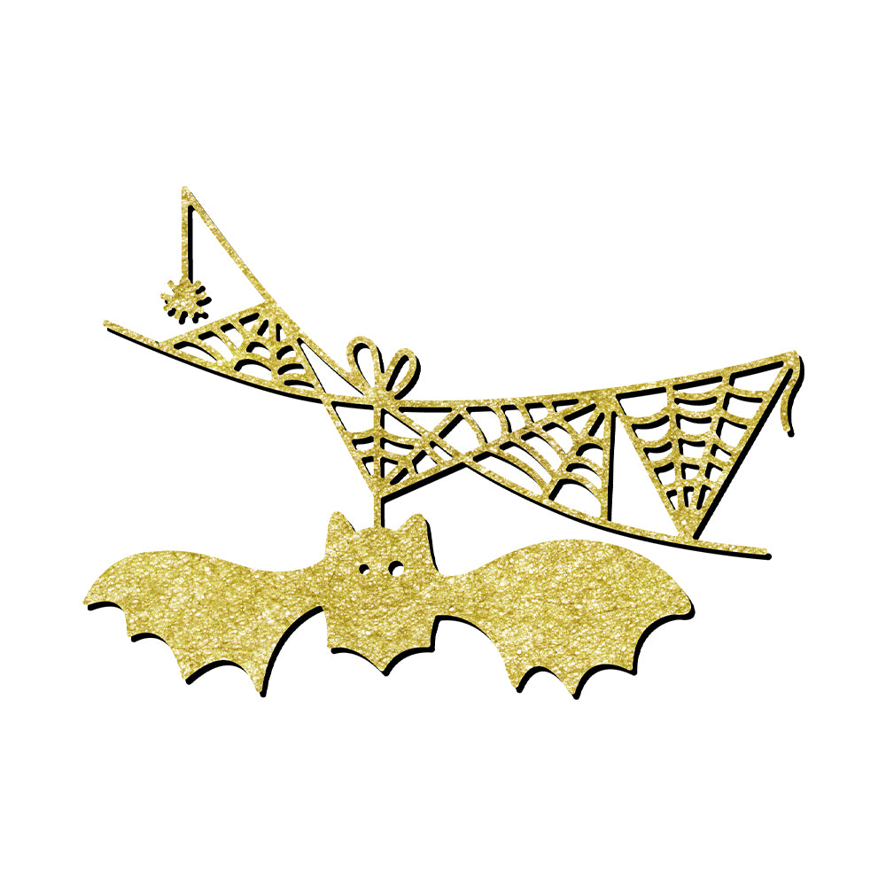 Happy Halloween Bat And Spider Cutting Dies Set YX1403